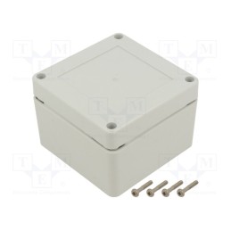1 pcs x KRADEX - ZP90.90.60SJ TM ABS - Enclosure: multipurpose, X: 90mm, Y: 90mm, Z: 60mm, ZP, ABS, IP67
