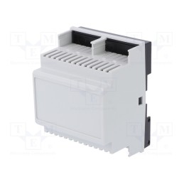 1 pcs x HAMMOND - 1597DIN4GY - Enclosure: for DIN rail mounting, Y: 90mm, X: 70mm, Z: 58mm, grey