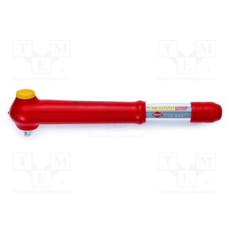 1 pcs x KNIPEX - 98 33 50 - Wrench, torque, 385mm, 5÷50Nm, Mounting: 3/8', insulated