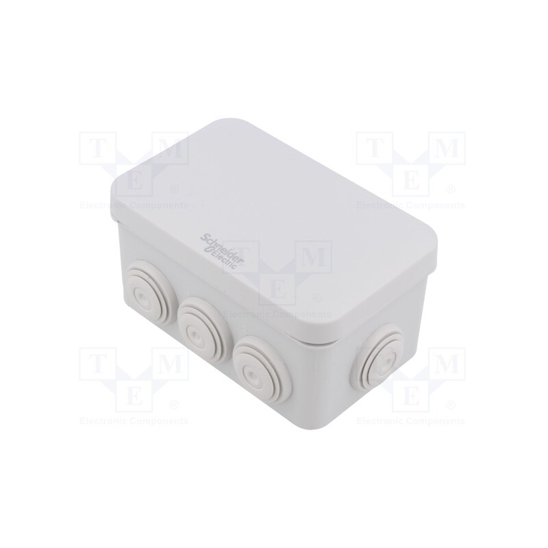 1 pcs x SCHNEIDER ELECTRIC - ENN05003 - Enclosure: junction box, X: 83mm, Y: 125mm, Z: 61mm, wall mount, IP55