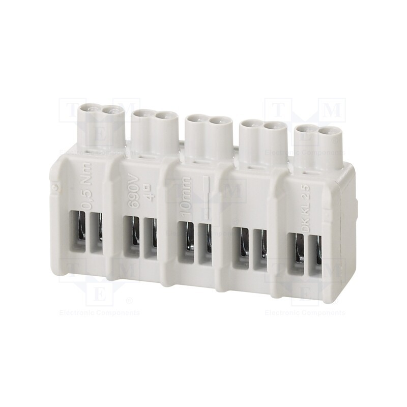 1 pcs x HENSEL - 26001224 - Screw terminals, 1.5÷4mm2