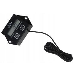 Tachometer, engine hour counter, mower operating time