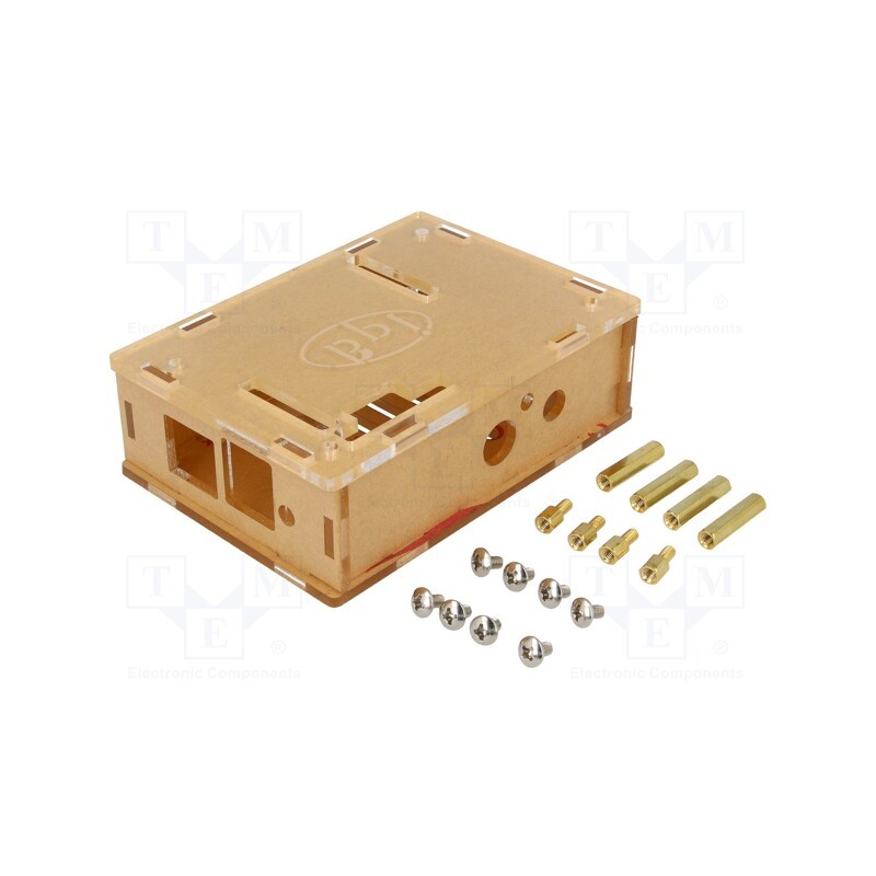 1 pcs x SINOVOIP - BPI-M1 ARCYLIC BOX - Enclosure: for computer, plexiglass PMMA, colourless