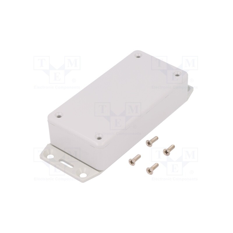 1 pcs x HAMMOND - 1591AF2GY - Enclosure: multipurpose, X: 50mm, Y: 100mm, Z: 25mm, 1591, ABS, grey