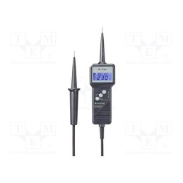1 pcs x GOSSEN METRAWATT - METRAVOLT 12D +L - Tester: electrical, LCD, 3,5 digit (1999), Sampling: 3x/s, IP65