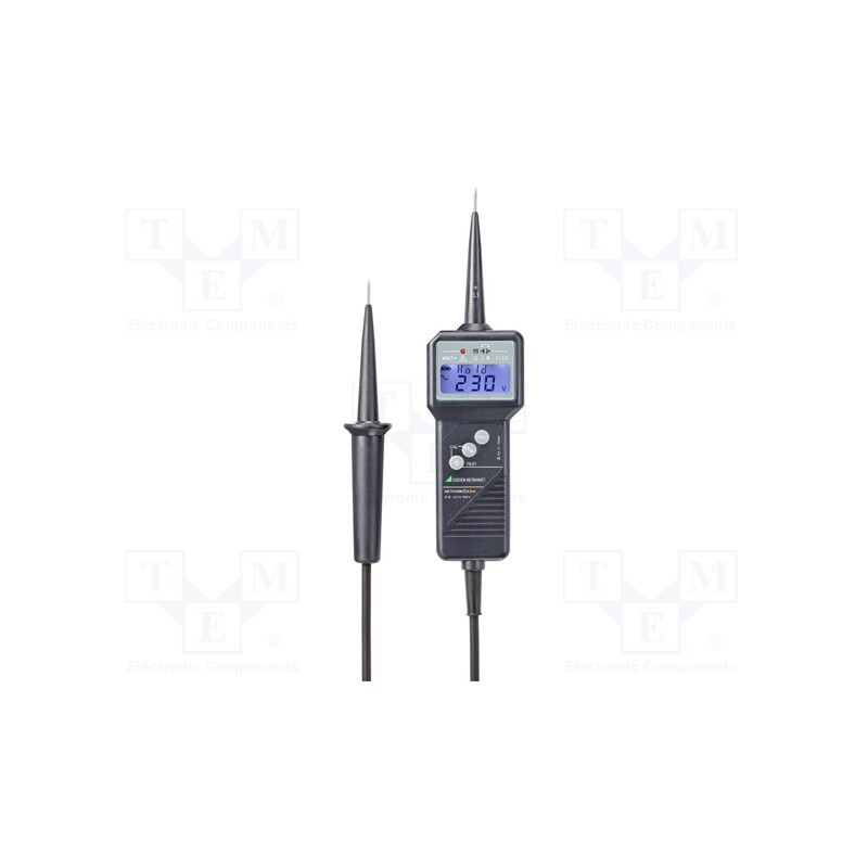 1 pcs x GOSSEN METRAWATT - METRAVOLT 12D +L - Tester: electrical, LCD, 3,5 digit (1999), Sampling: 3x/s, IP65