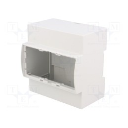 1 pcs x ITALTRONIC - 25.0510000.BL - Enclosure: for DIN rail mounting, Y: 90mm, X: 87.8mm, Z: 62mm, grey