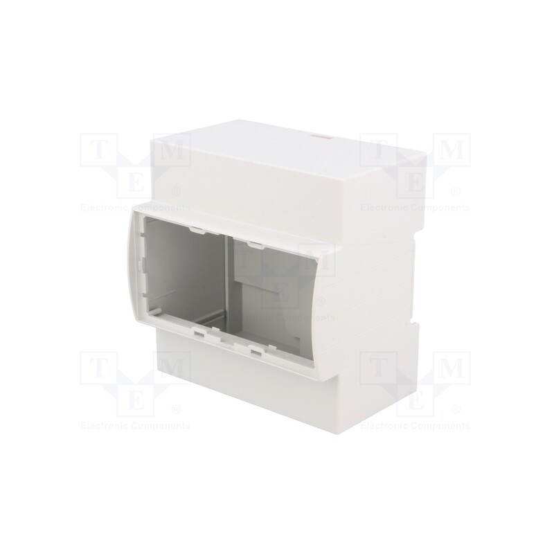 1 pcs x ITALTRONIC - 25.0510000.BL - Enclosure: for DIN rail mounting, Y: 90mm, X: 87.8mm, Z: 62mm, grey