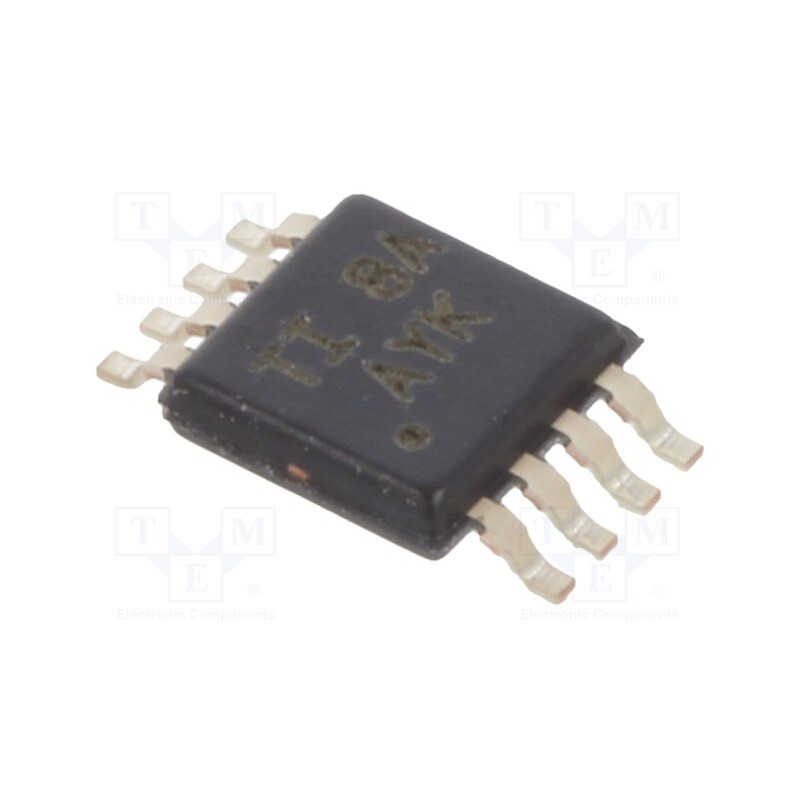 1 pcs x TEXAS INSTRUMENTS - TPA6211A1DGN - IC: audio amplifier, Pout: 3.1W, 2.5÷5.5VDC, Ch: 1, Amp.class: AB