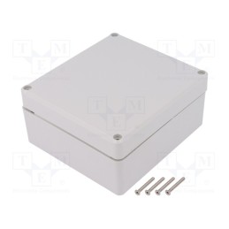 1 pcs x KRADEX - Z59JS-IP67 TM ABS - Enclosure: multipurpose, X: 115mm, Y: 125mm, Z: 58mm, ABS, grey, IP67