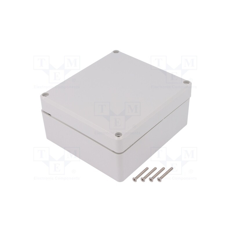 1 pcs x KRADEX - Z59JS-IP67 TM ABS - Enclosure: multipurpose, X: 115mm, Y: 125mm, Z: 58mm, ABS, grey, IP67