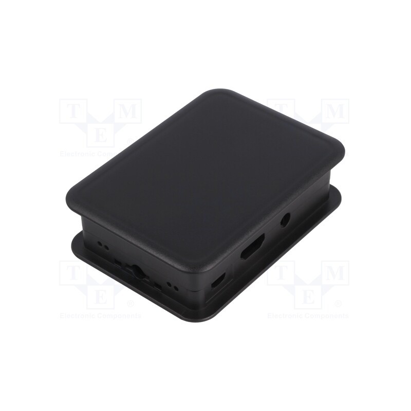 1 pcs x TEKO - TEK-BERRY3.9 - Enclosure: for computer, Raspberry Pi 3, black, X: 73mm, Y: 100mm