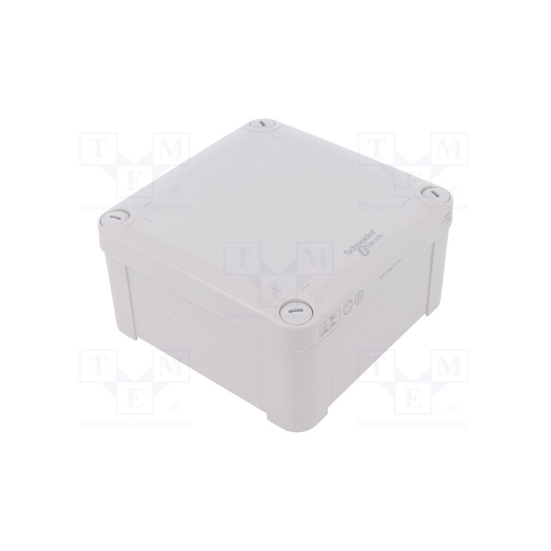 1 pcs x SCHNEIDER ELECTRIC - NSYTBS11116 - Enclosure: multipurpose, X: 116mm, Y: 116mm, Z: 62mm, Thalassa TBS