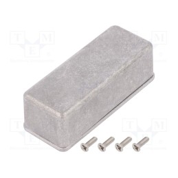 1 pcs x DELTRON ENCLOSURES - 459-0010 - Enclosure: multipurpose, X: 35mm, Y: 89mm, Z: 30mm, aluminium, IP54