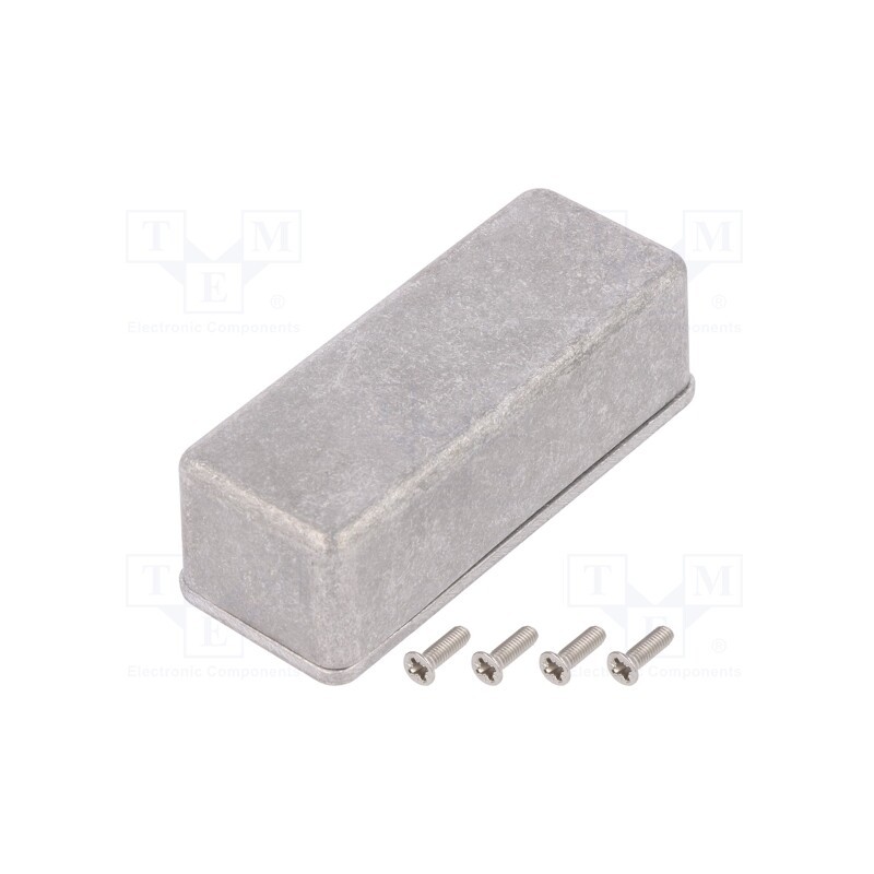 1 pcs x DELTRON ENCLOSURES - 459-0010 - Enclosure: multipurpose, X: 35mm, Y: 89mm, Z: 30mm, aluminium, IP54