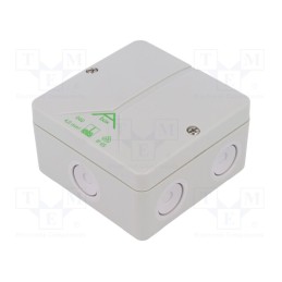 1 pcs x SPELSBERG - 80490701 - Enclosure: junction box, X: 93mm, Y: 93mm, Z: 55mm, polystyrene, IP65