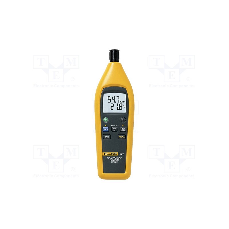 1 pcs x FLUKE - FLUKE 971 - Thermo-hygrometer, LCD, -20÷60°C, 5÷95%RH, Accur: ±0,5°C, 0.1°C