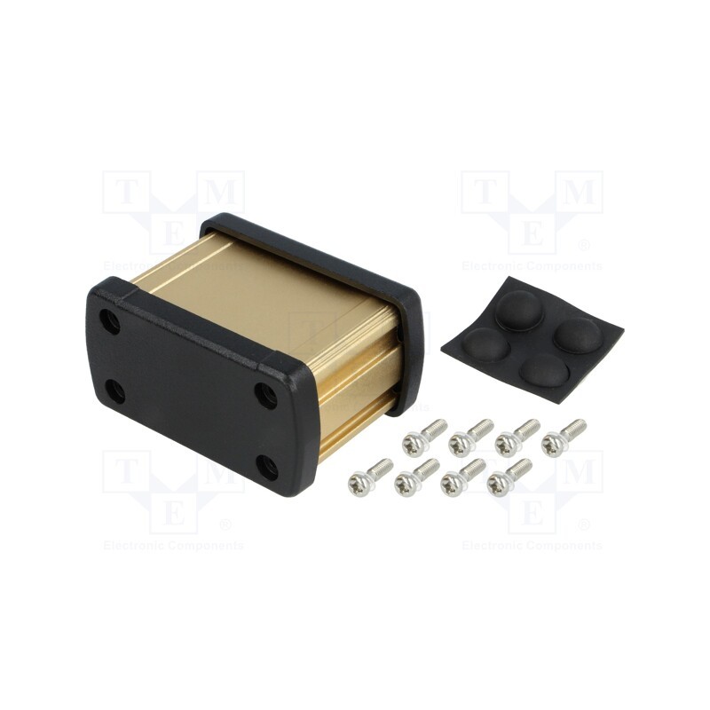 1 pcs x GAINTA - ALUG702GD040 -AS - Enclosure: multipurpose, X: 68.7mm, Y: 49mm, Z: 35.2mm, aluminium