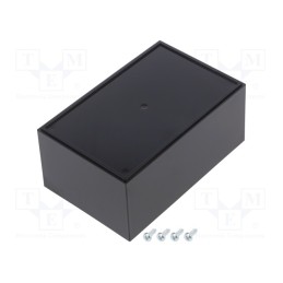 1 pcs x TEKO - 152/P.9 - Enclosure: multipurpose, X: 70mm, Y: 110mm, Z: 48mm, 15, ABS, black