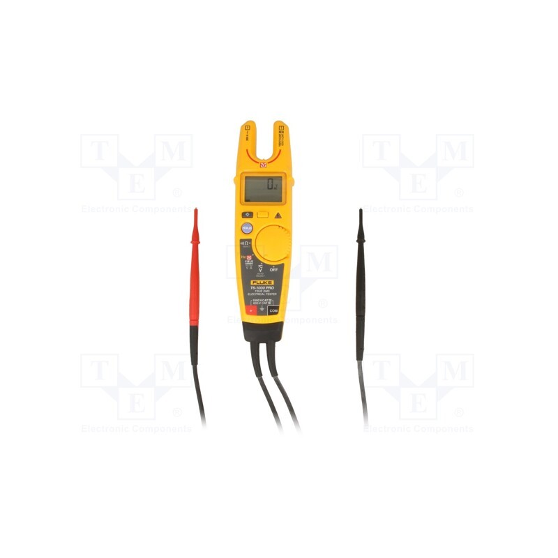 1 pcs x FLUKE - T6-1000PRO/EU - Tester: electrical, LCD, VAC: 1÷1000V, VDC: 1÷1000V, I AC: 200A, IP52