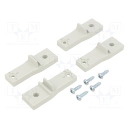 1 set x SCHNEIDER ELECTRIC - NSYPFPLM32G - Wall mounting element, polyamide, for enclosures,Thalassa PLM