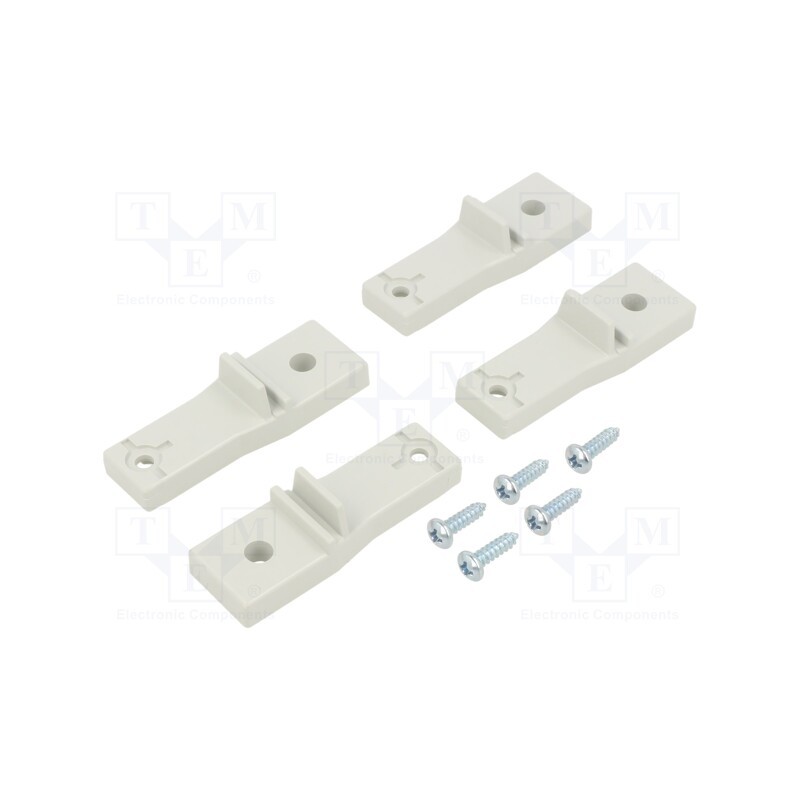 1 set x SCHNEIDER ELECTRIC - NSYPFPLM32G - Wall mounting element, polyamide, for enclosures,Thalassa PLM