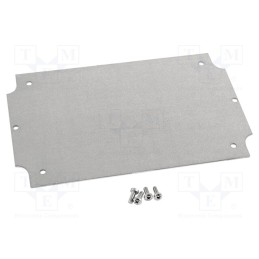 1 pcs x HAMMOND - 1554HPL - Mounting plate, steel