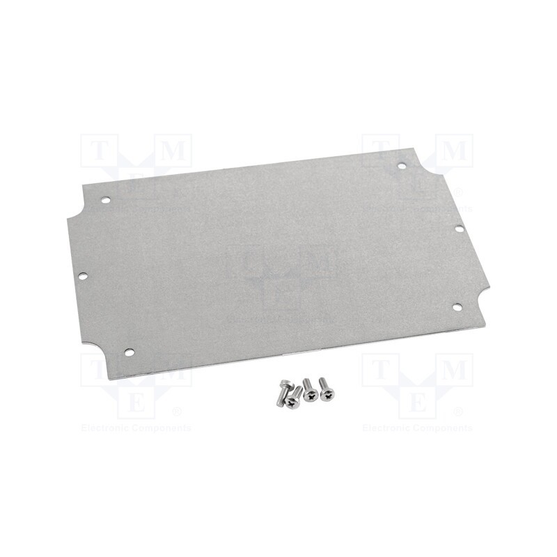 1 pcs x HAMMOND - 1554HPL - Mounting plate, steel