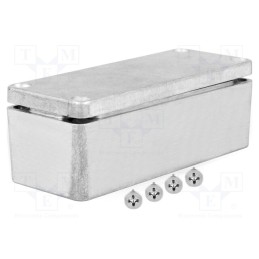 1 pcs x HAMMOND - 1550Z102 - Enclosure: multipurpose, X: 36mm, Y: 90mm, Z: 30mm, 1550Z, aluminium