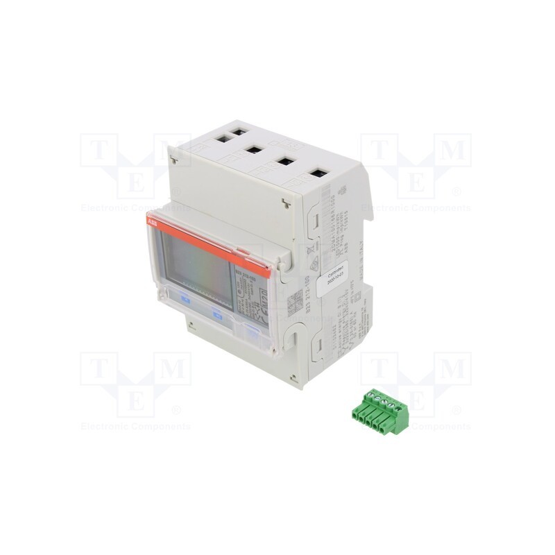 1 pcs x ABB - 2CMA100166R1000 - Counter, digital,mounting, for DIN rail mounting, three-phase