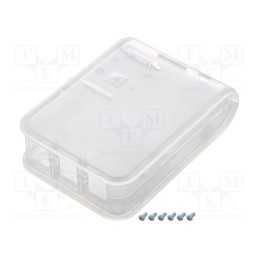 1 pcs x HAMMOND - 1593HAMPI3CLR - Enclosure: for computer, Raspberry Pi 2,Raspberry Pi B+, ABS