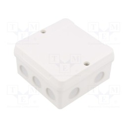 1 pcs x HENSEL - 62000272 - Enclosure: junction box, X: 98mm, Y: 98mm, Z: 55mm, IP55, white