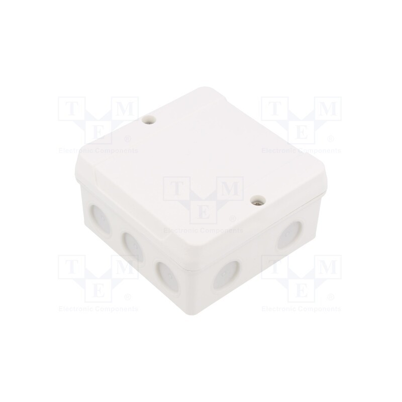 1 pcs x HENSEL - 62000272 - Enclosure: junction box, X: 98mm, Y: 98mm, Z: 55mm, IP55, white