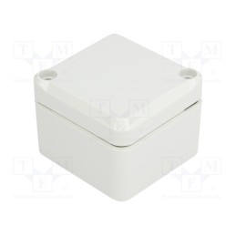 1 pcs x BOPLA - 62205000 - Enclosure: multipurpose, X: 50mm, Y: 52mm, Z: 37mm, EUROMAS II, grey
