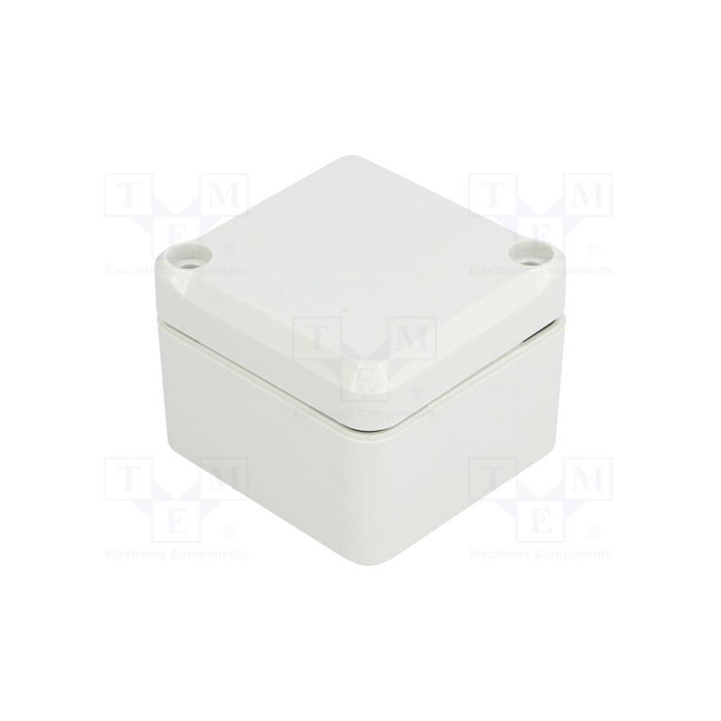 1 pcs x BOPLA - 62205000 - Enclosure: multipurpose, X: 50mm, Y: 52mm, Z: 37mm, EUROMAS II, grey