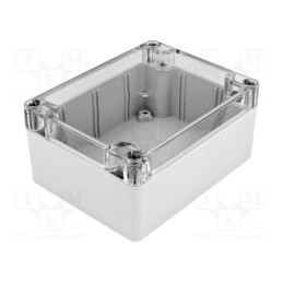 1 pcs x GAINTA - G 212C - Enclosure: multipurpose, X: 90mm, Y: 115mm, Z: 55mm, polycarbonate