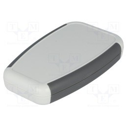 1 pcs x HAMMOND - 1553AGY - Enclosure: multipurpose, X: 61mm, Y: 100mm, Z: 17mm, 1553, ABS, grey