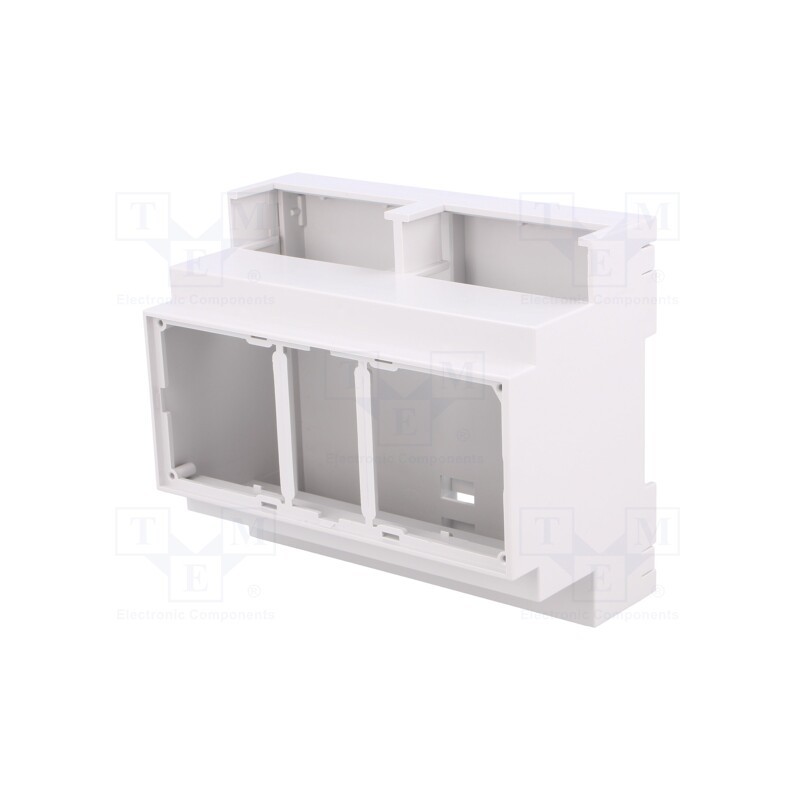 1 pcs x ITALTRONIC - 5.060253 - Enclosure: for DIN rail mounting, Y: 90mm, X: 106mm, Z: 53mm, PPO