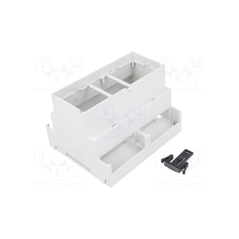 1 pcs x ITALTRONIC - 5.060168 - Enclosure: for DIN rail mounting, Y: 90mm, X: 106mm, Z: 68mm, PPO