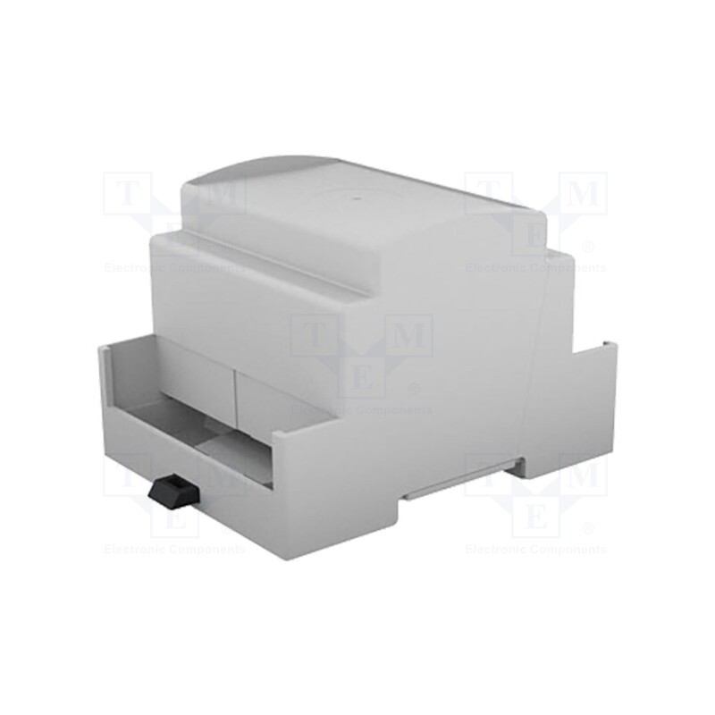 1 pcs x ITALTRONIC - 25.0403000.BL - Enclosure: for DIN rail mounting, Y: 90mm, X: 71mm, Z: 62mm, grey