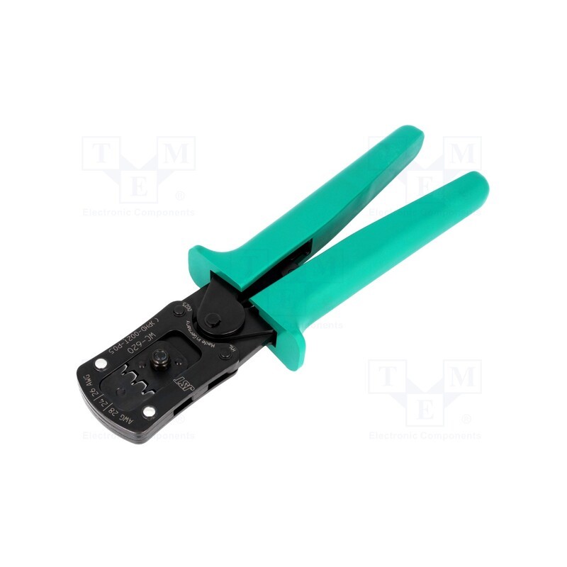1 pcs x JST - WC-620 - Tool: for crimping, terminals, SPHD-002T-P0.5, 24AWG,26AWG,28AWG