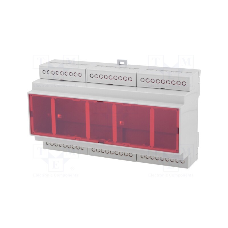 1 pcs x GAINTA - D9MG-IRC - Enclosure: for DIN rail mounting, Y: 90.2mm, X: 159.5mm, Z: 57.5mm