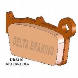 Rear brake pads for Kawasaki KX250F KX450F