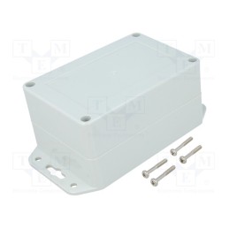 1 pcs x KRADEX - ZP120.80.60UJH TM PC - Enclosure: multipurpose, X: 80mm, Y: 120mm, Z: 60mm, ZP, light grey