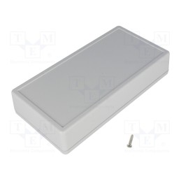 1 pcs x HAMMOND - 1599ESGYBAT - Enclosure: multipurpose, X: 85mm, Y: 170mm, Z: 35mm, 1599, ABS, grey