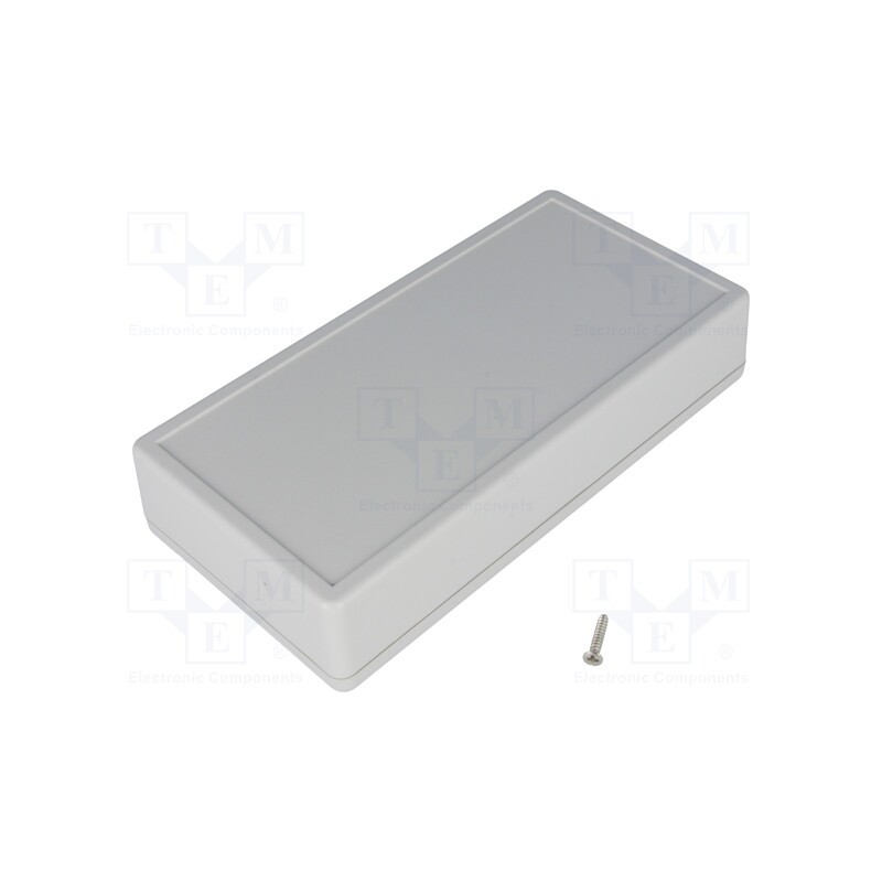 1 pcs x HAMMOND - 1599ESGYBAT - Enclosure: multipurpose, X: 85mm, Y: 170mm, Z: 35mm, 1599, ABS, grey