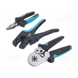 1 set x PHOENIX CONTACT - TOOL SET ALLROUND 2 - Kit: for installation cables, case, 3pcs.