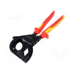 1 pcs x KNIPEX - 95 36 315 A - Cutters, L: 315mm, Tool material: steel, Øcable: 45mm, 1kVAC