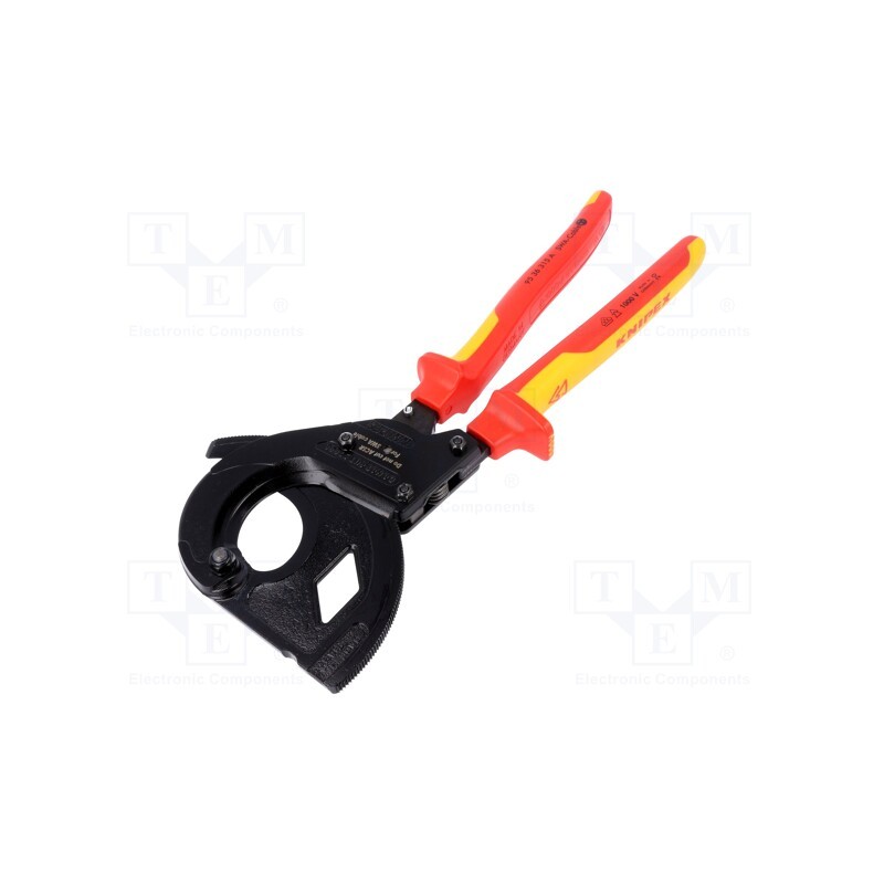 1 pcs x KNIPEX - 95 36 315 A - Cutters, L: 315mm, Tool material: steel, Øcable: 45mm, 1kVAC