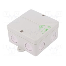 1 pcs x SPELSBERG - 80590701 - Enclosure: junction box, X: 93mm, Y: 93mm, Z: 55mm, polystyrene, IP65